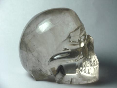 Crystal Skulls: Hand-Carved Natural Rock Crystal Quartz Skulls (Quartz Crystal Skulls)